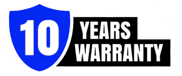 10 years warranty window film